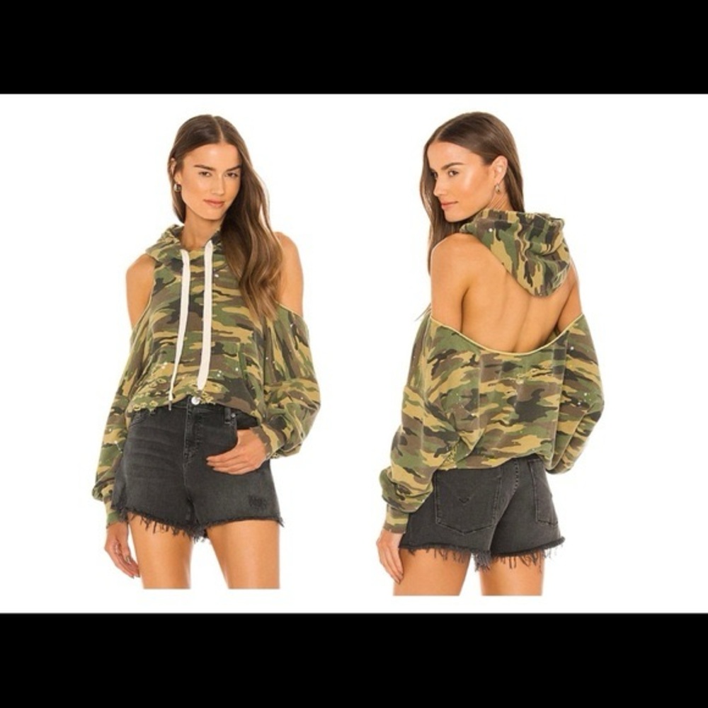 NSF Tricia Cold Shoulder Sweatshirt